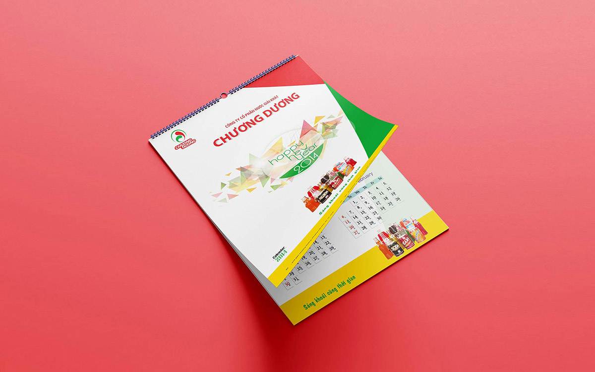 Thiết kế ấn phẩm Nước giải khát Chương Dương