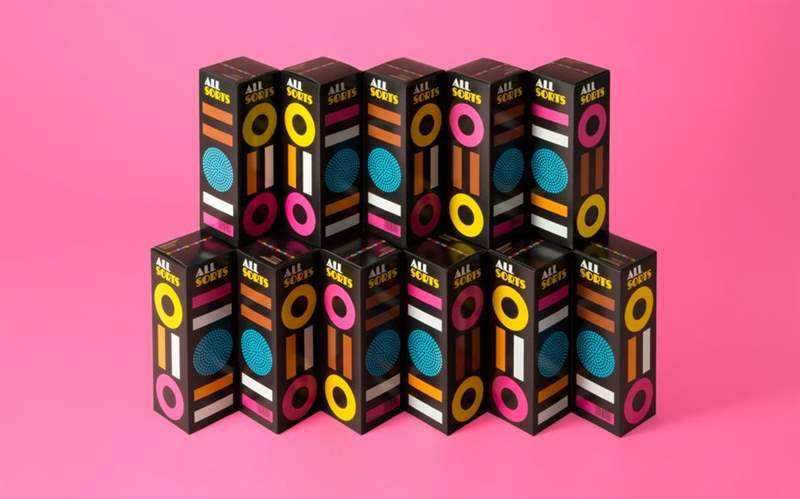 Bao bì Cloetta Allsorts của Bond