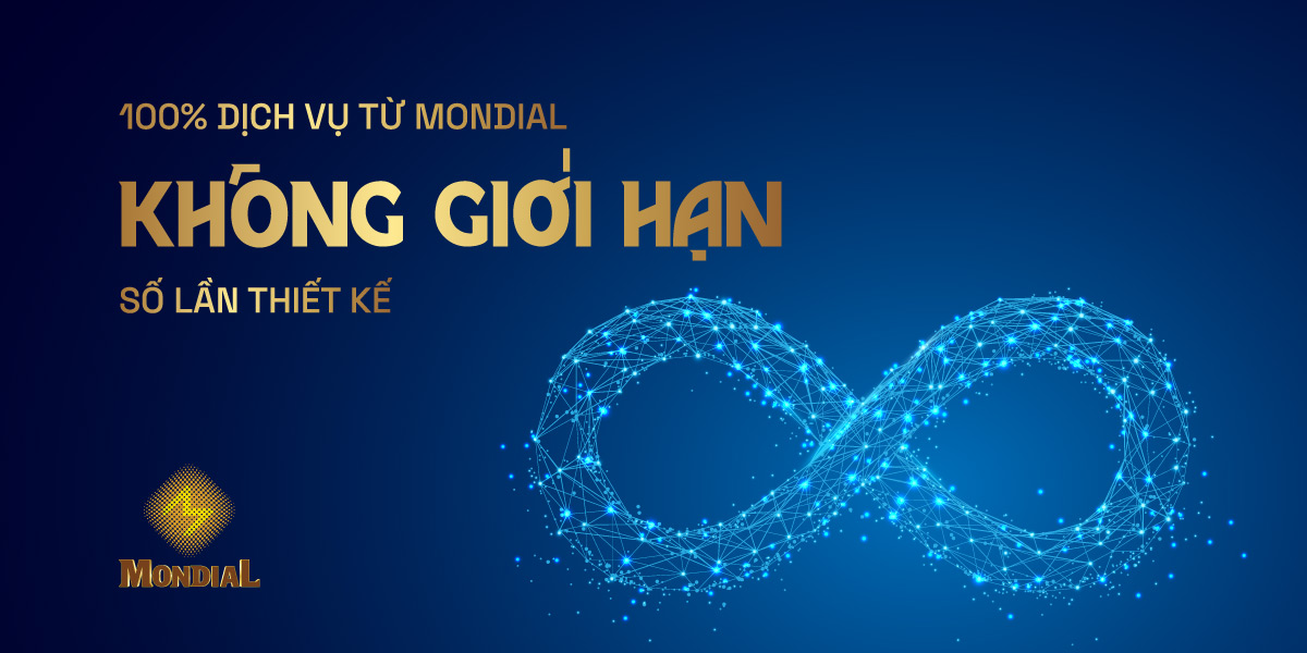 không giới hạn số lần thiết kế