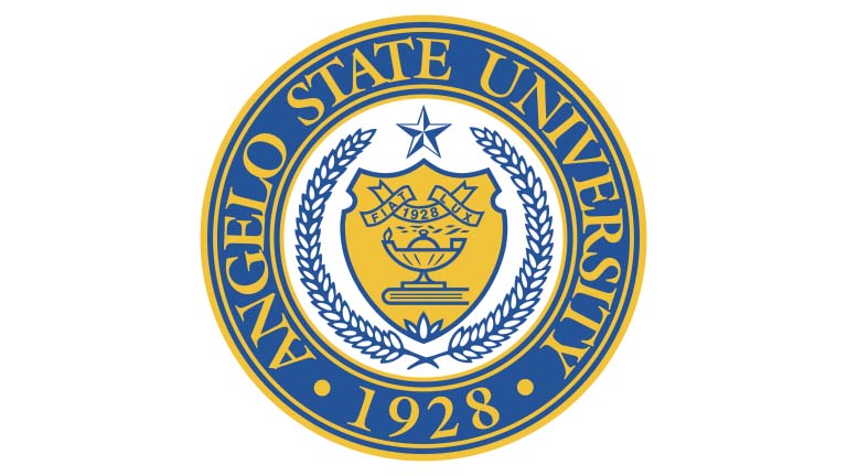 Mẫu thiết kế logo về giáo dục ANGELO STATE UNIVERSITY