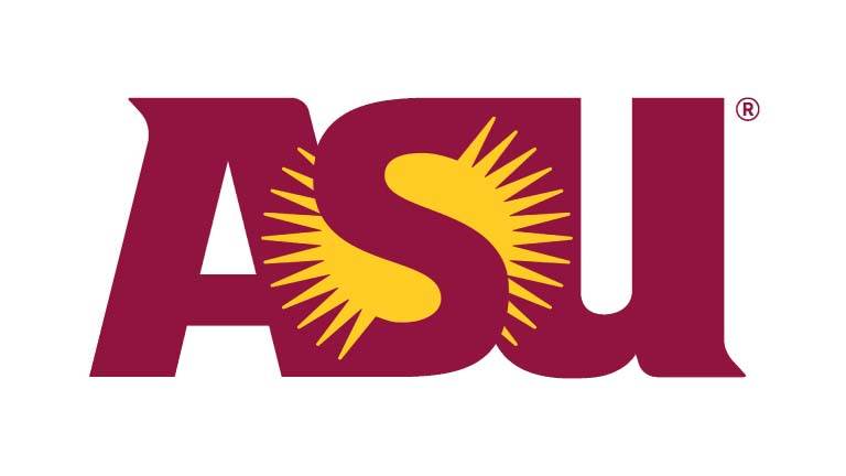 Mẫu thiết logo về giáo dục của trường đại học ASU