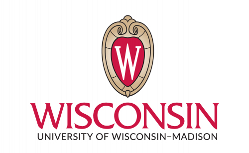 Mẫu thiết kế logo giáo dục University of Wisconsin