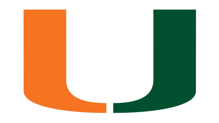 Mẫu thiết kế logo về giáo dục của MIAMI HURRICANES