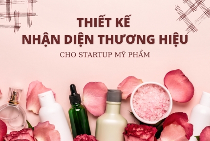 Thiết kế nhận diện thương hiệu mỹ phẩm