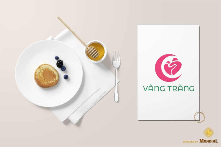 thiết kế logo vầng trăng - b2b