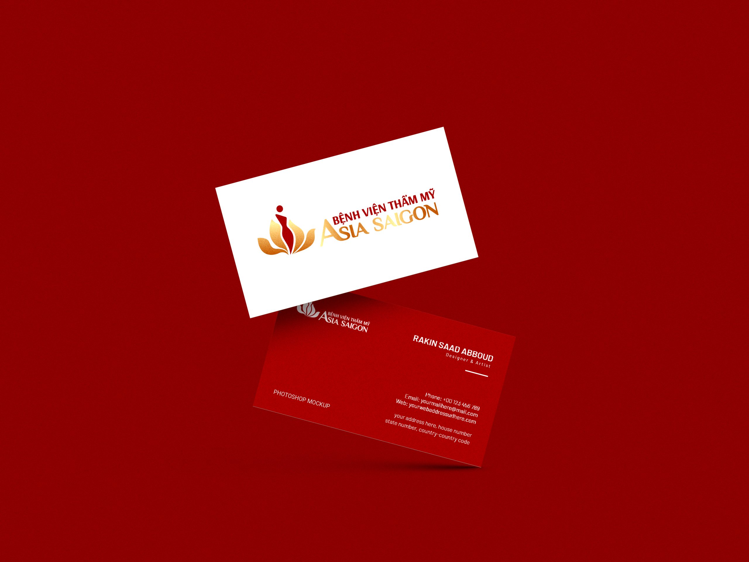 thiết kế logo asia saigon - b2b