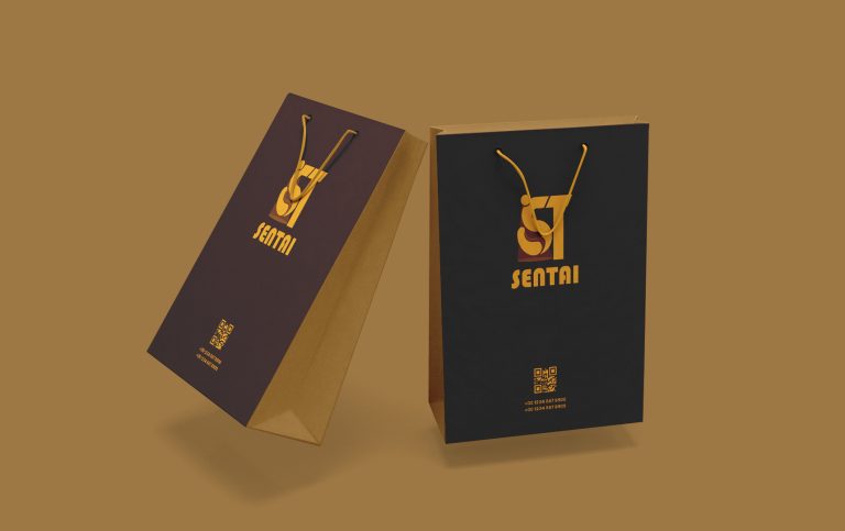 thiết kế logo thương hiệu sentai