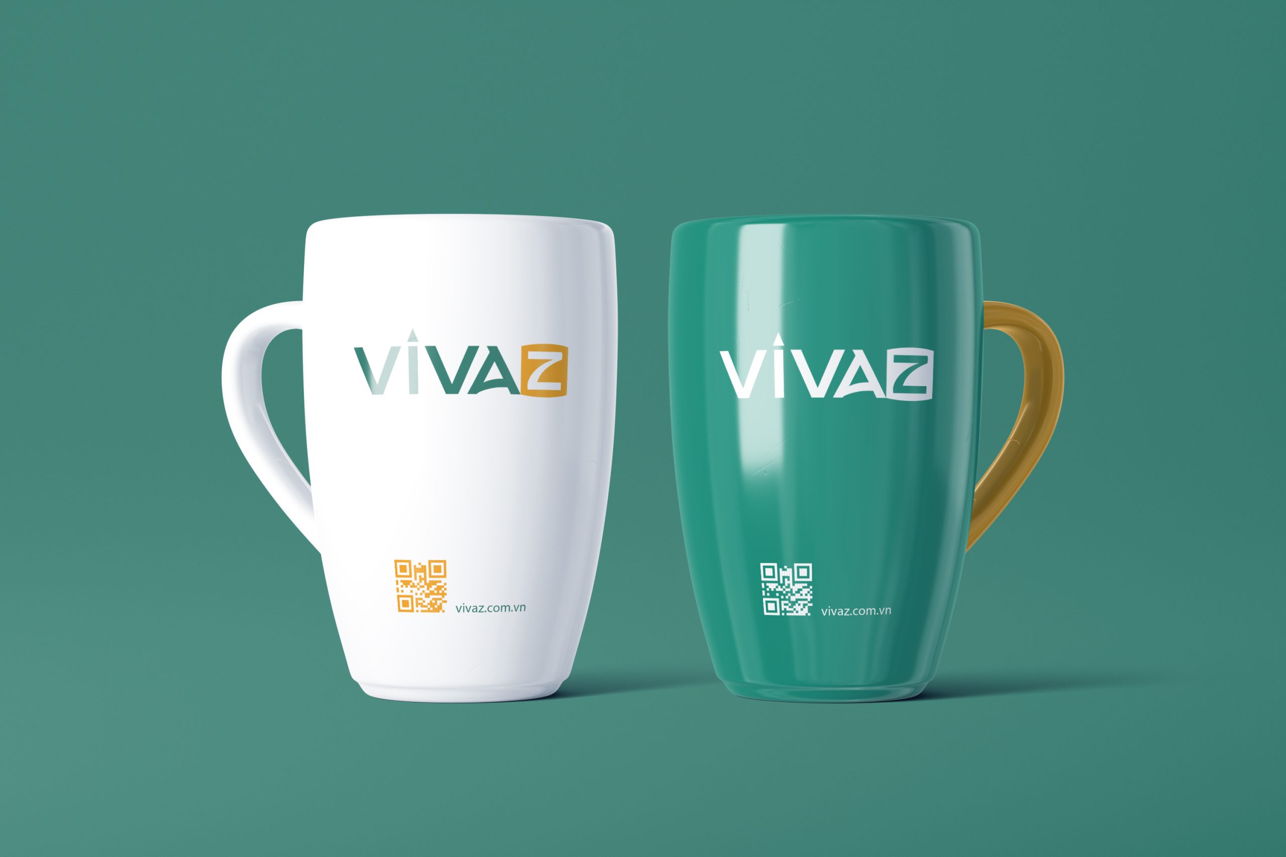 thiết kế logo vivaz - mondial agency