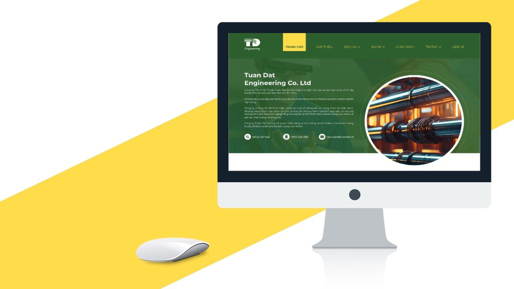 thiết kế website Tuấn Đạt